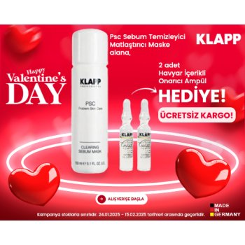 Klapp Psc Sebum Temizleyici Matlaştırıcı Maske 150 ml